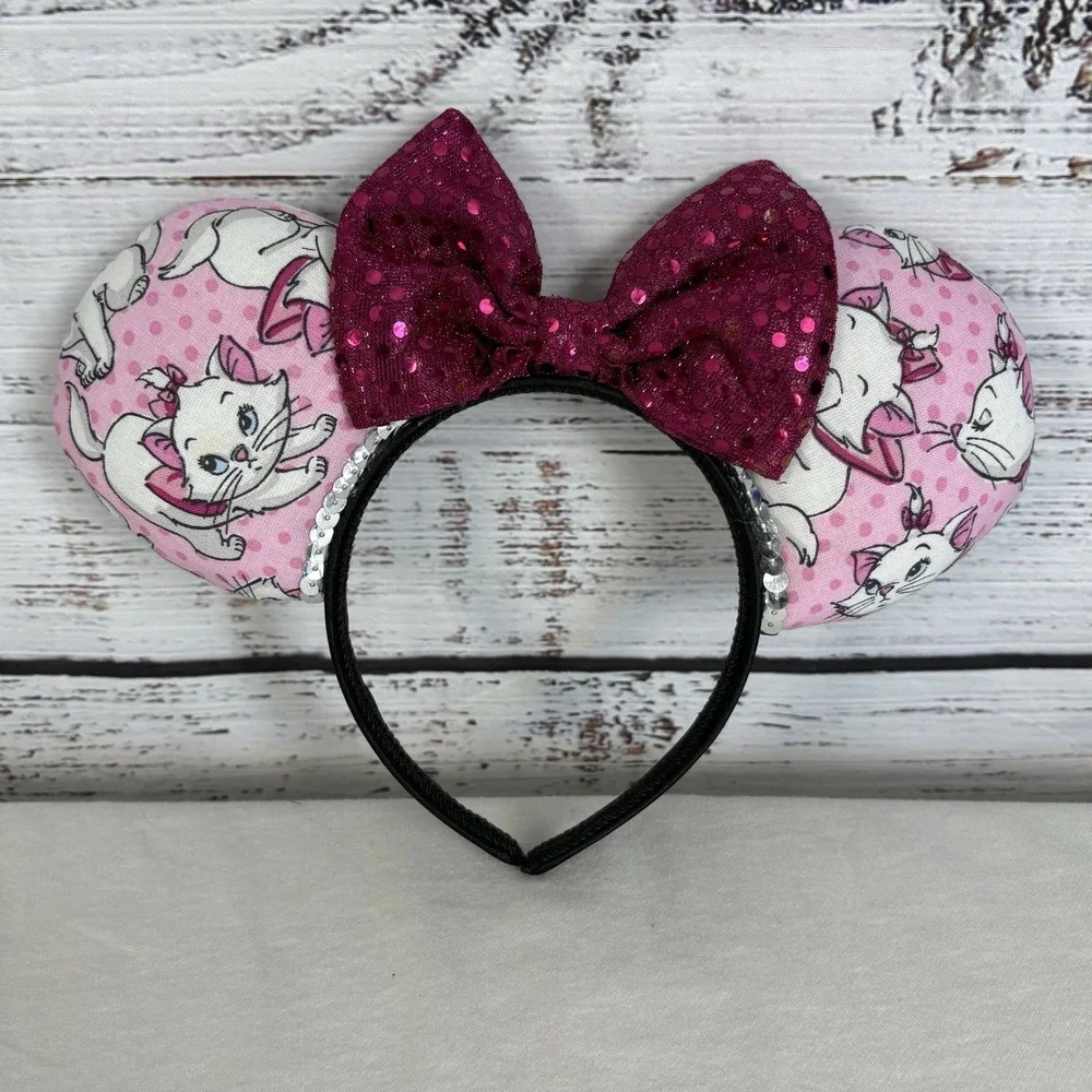 Lot of 8 Disney Mouse Ears Misc Themed Official and Handmade Vacation Headwear